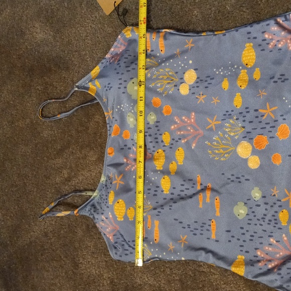 WONDERFUL SEA new low back whimsical onepiece Princess Highway Modcloth swimsuit - Picture 8 of 9